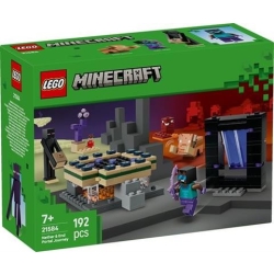 Klocki LEGO 21584 Podróż Przez Portal Netheru MINECRAFT